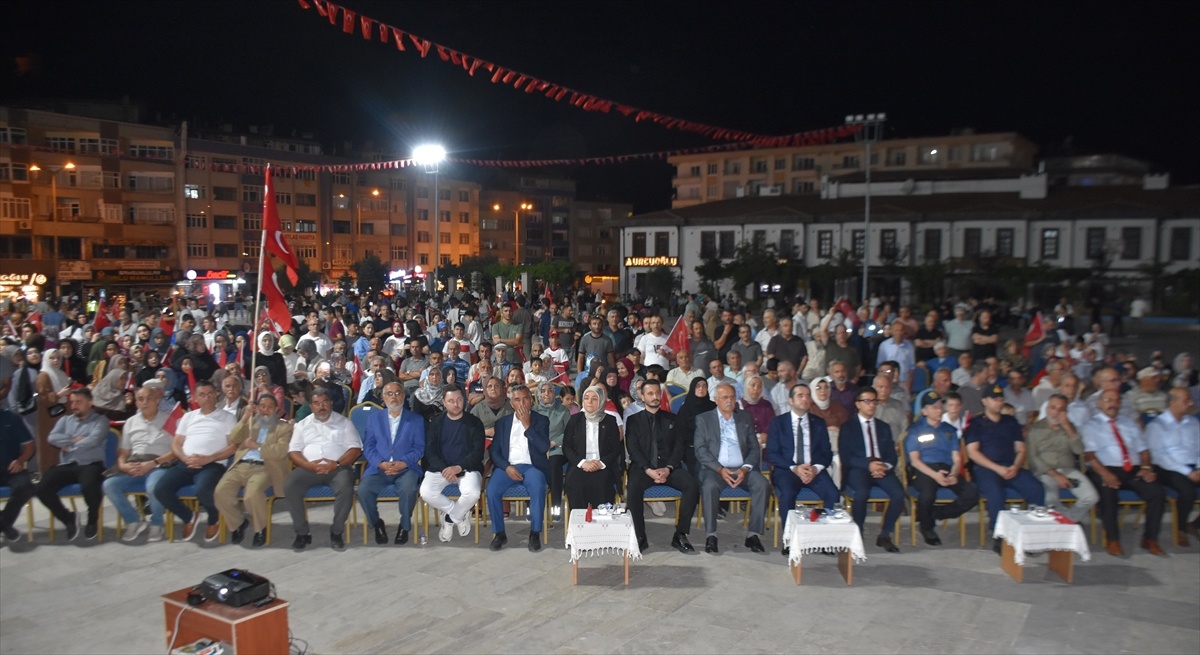 Boyabat\'ta 15 Temmuz Anma Programı