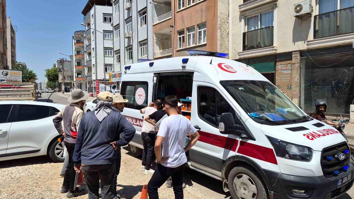 Adıyaman\'da Vinç Operatörü Yaralandı