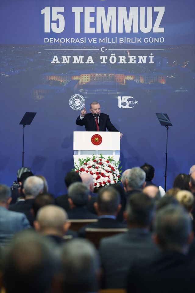 TBMM'de 15 Temmuz Anma Töreni! Cumhurbaşkanı Erdoğan: FETÖ tehlikesi hala devam ediyor