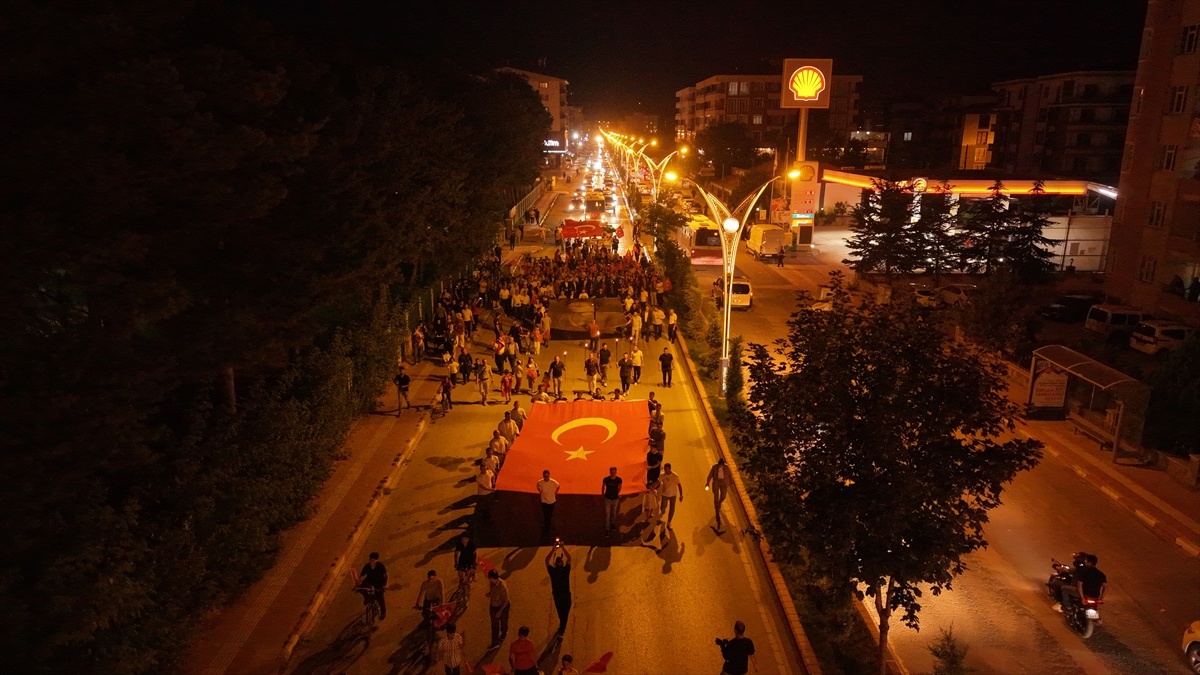 Erciş\'te 15 Temmuz Demokrasi ve Milli Birlik Günü Etkinliği