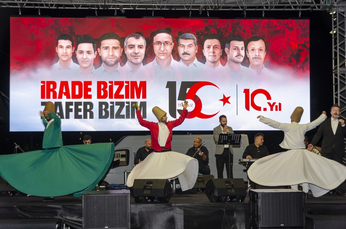 Kahramankazan\'da 15 Temmuz\'un 10. yılı coşkuyla anıldı