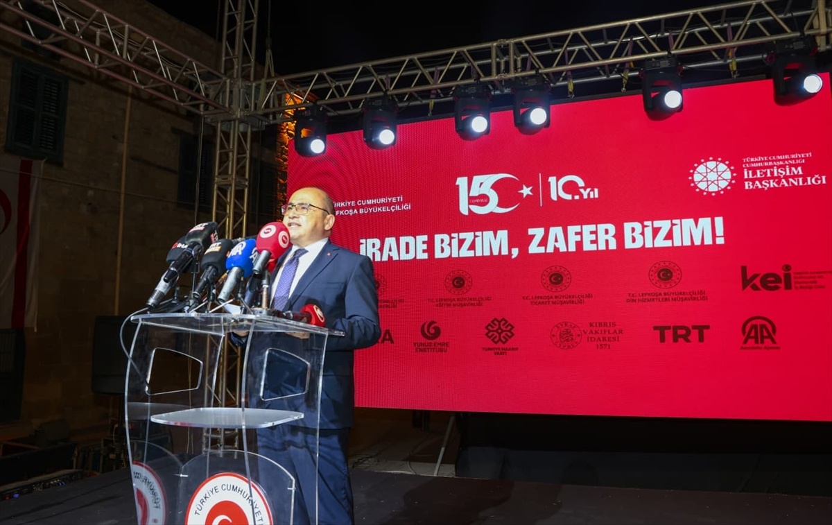 KKTC\'de 15 Temmuz Demokrasi Günü coşkuyla anıldı