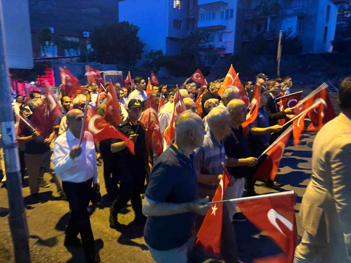 Aydın\'da 15 Temmuz coşkuyla anıldı