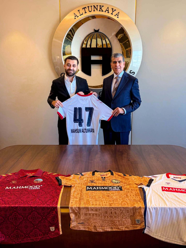 Mardin 1969 Spor'un forma göğüs sponsoru Mahmood Coffee oldu