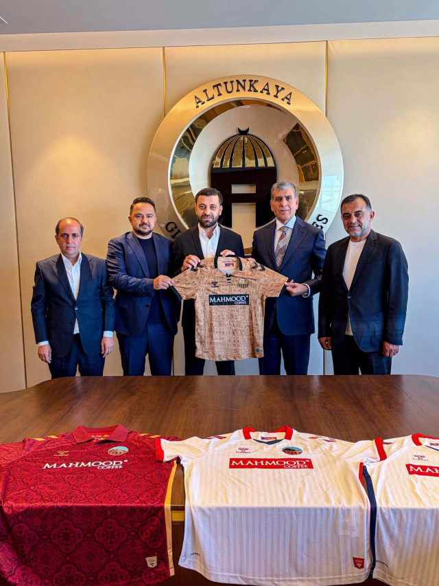 Mardin 1969 Spor'un forma göğüs sponsoru Mahmood Coffee oldu