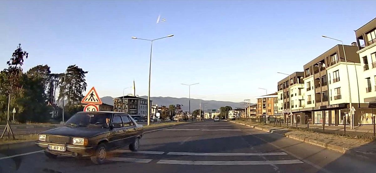 Düzce\'de Ters Şeride 90 Bin Lira Ceza
