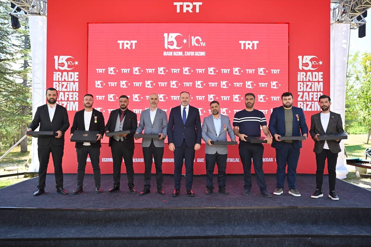 TRT\'de 15 Temmuz anma etkinliği