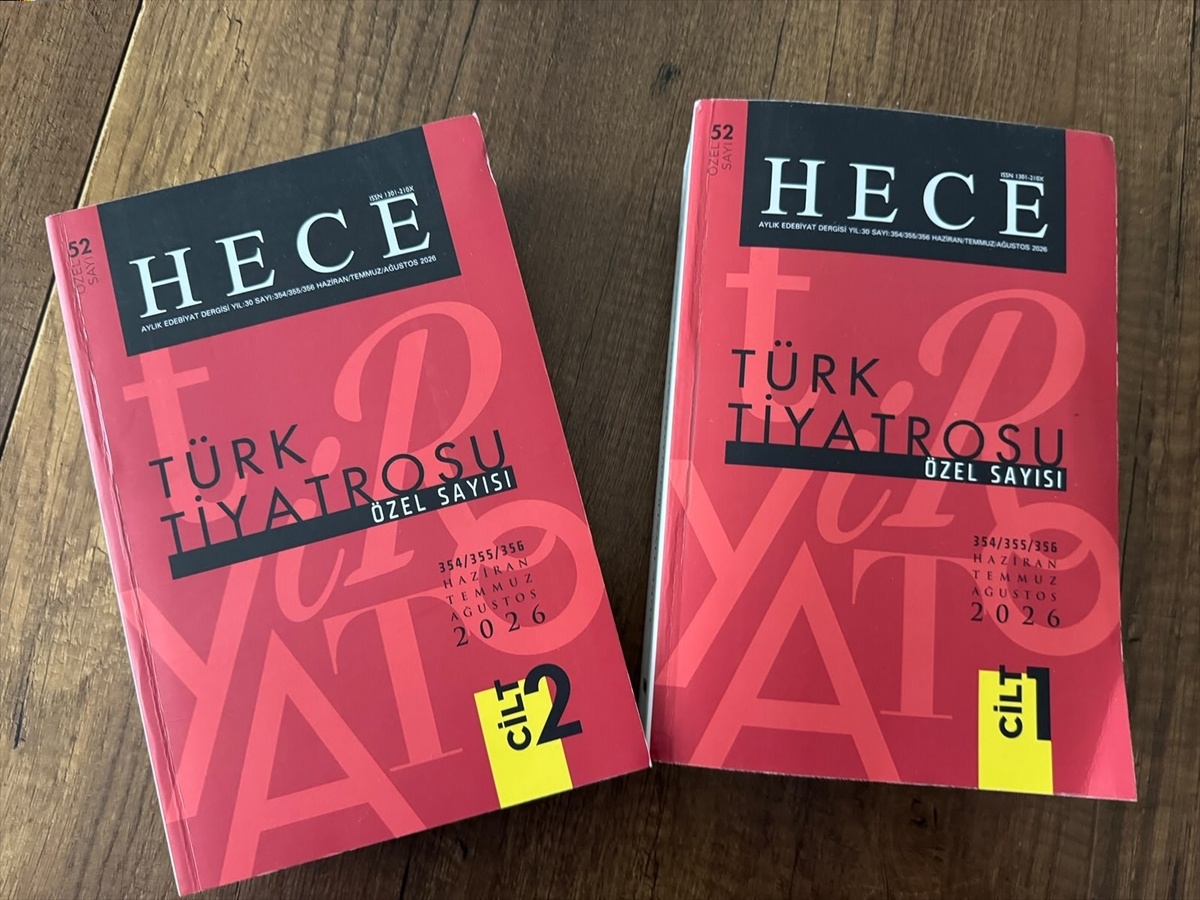 Hece Dergisi\'nden Türk Tiyatrosu Özel Sayısı