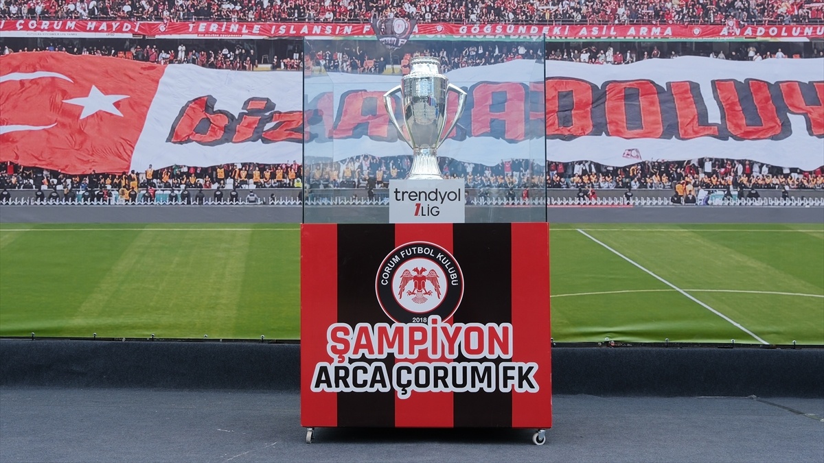 Çorum FK Şampiyonluk Kupası Sergileniyor