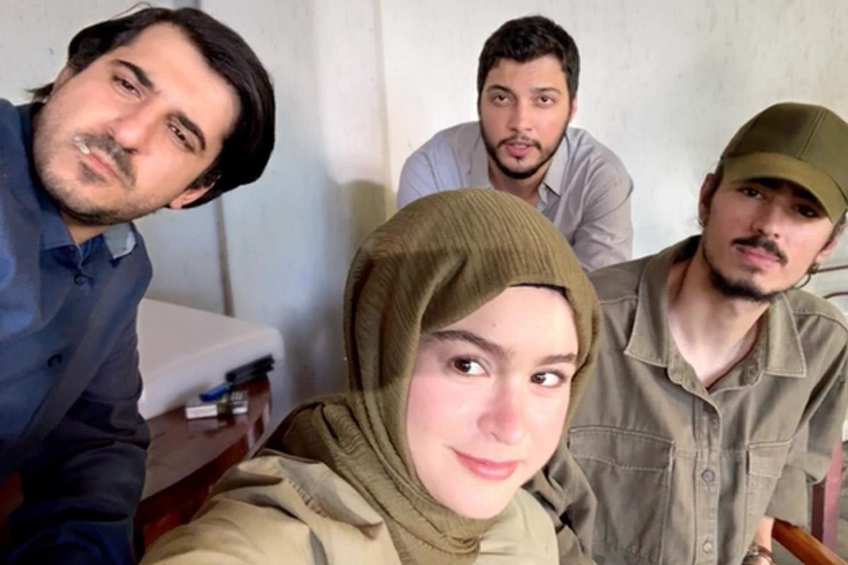 Asena Keskinci yeni filmi için tesettüre girdi