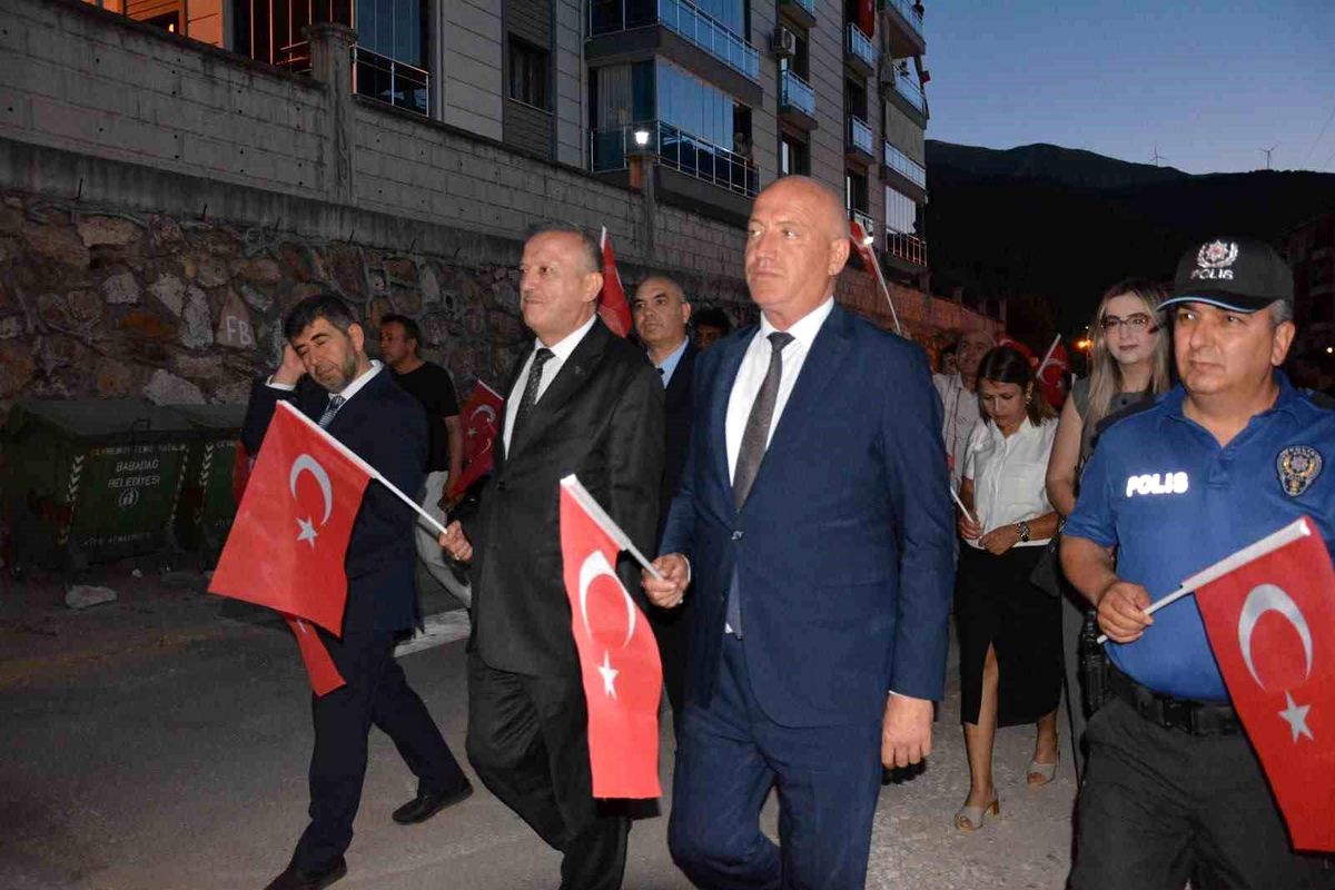 Babadağ\'da 15 Temmuz anma etkinlikleri