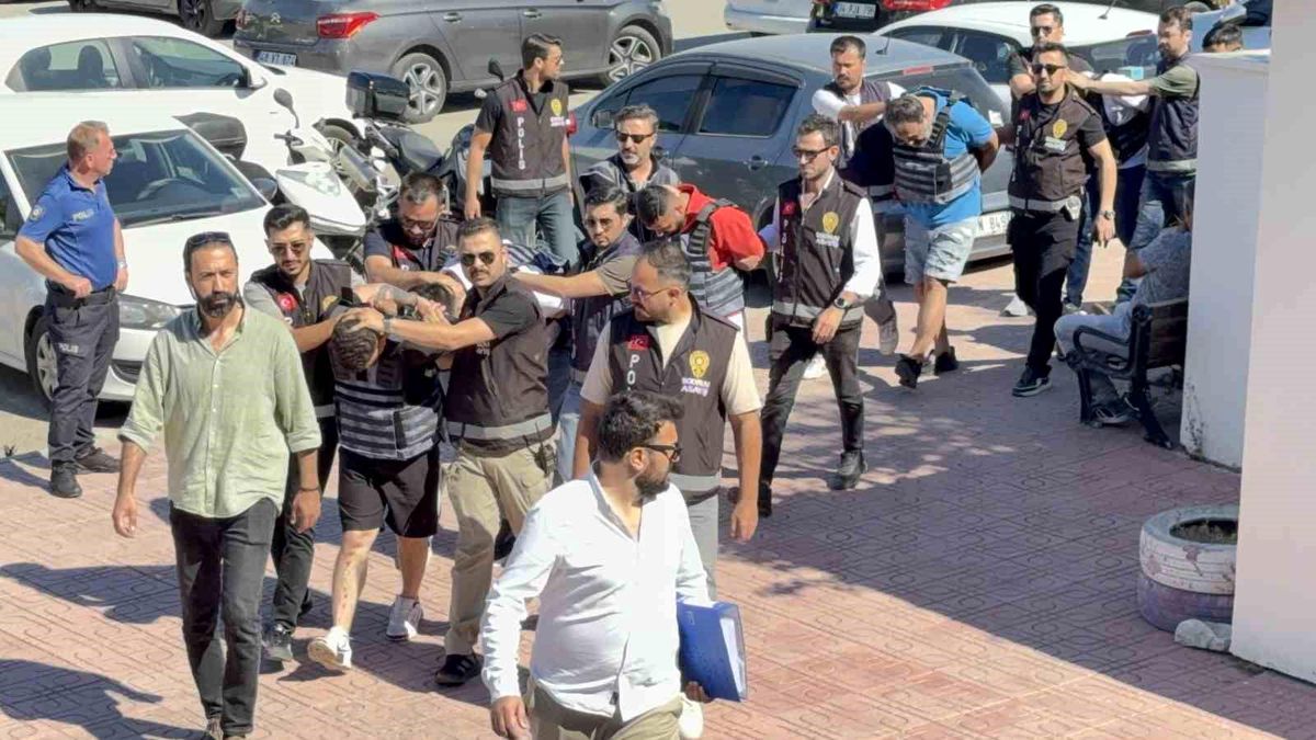 Bodrum\'da Cinayet: 7 Şüpheli Adliyeye Sevk Edildi