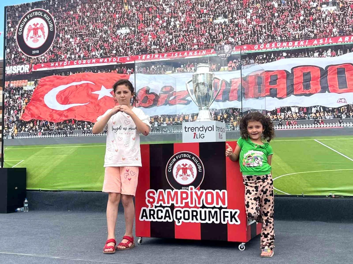 Çorum FK Kupası Taraftarlarla Buluştu