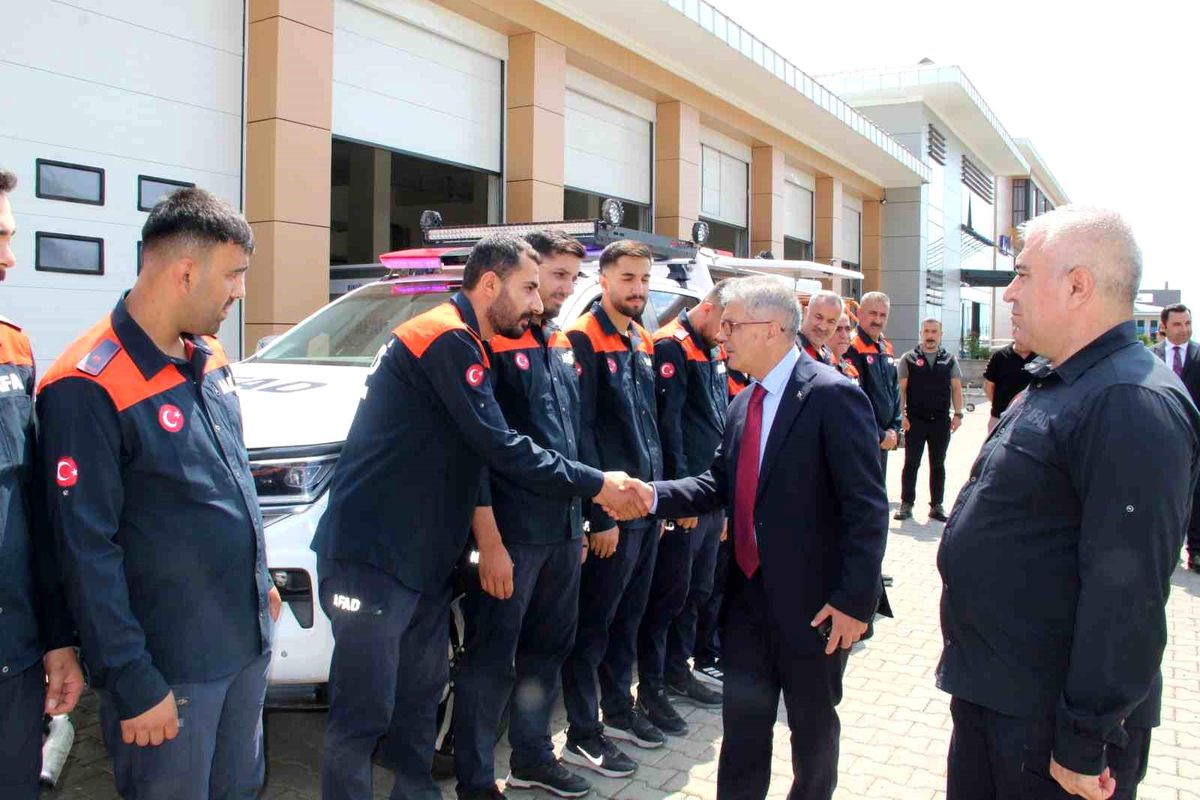 Bingöl\'de Afet Müdahale İstasyonu Kuruldu
