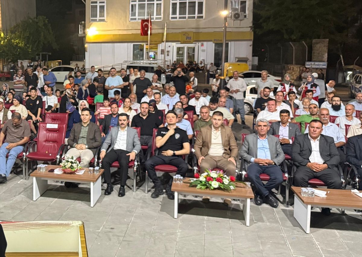 4 ilçede 15 Temmuz etkinlikleri