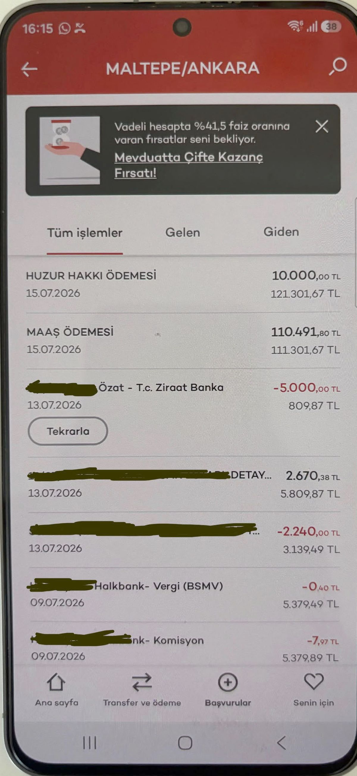 Öğretmenler İçin Şeffaflık Talebi