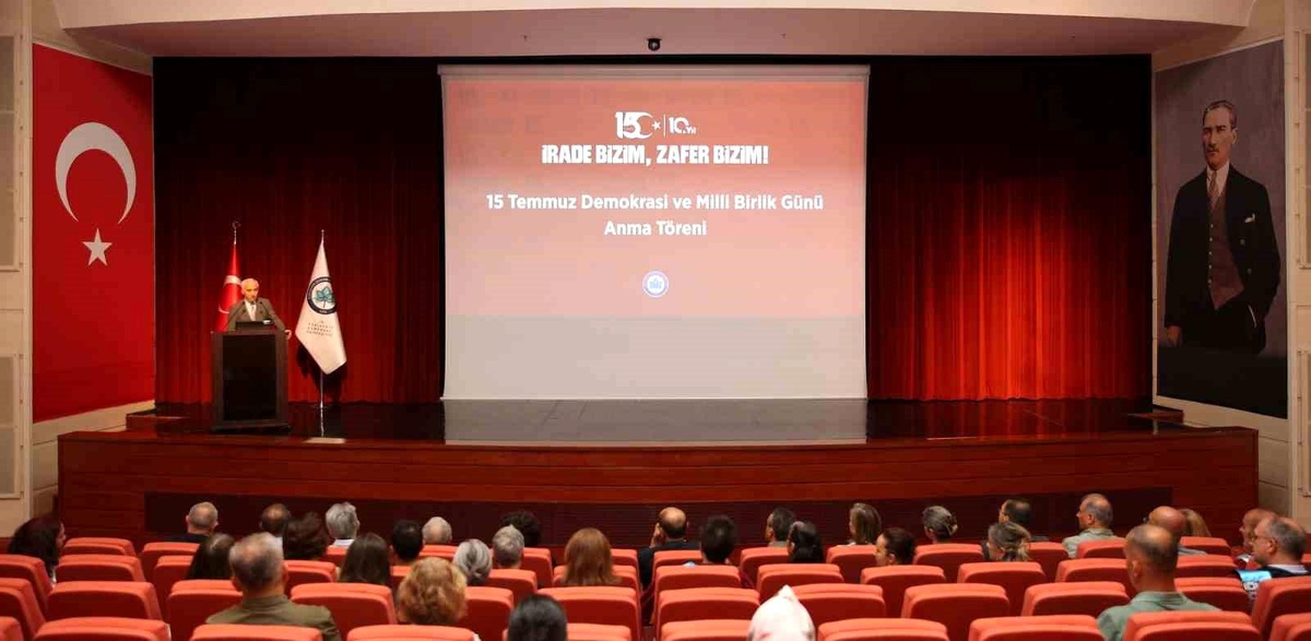 ESOGÜ\'de 15 Temmuz Demokrasi ve Milli Birlik Günü anma programı düzenlendi