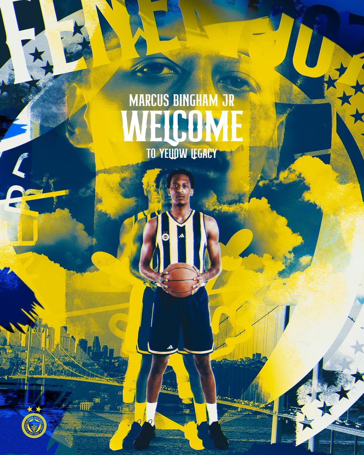 Fenerbahçe, Marcus Bingham Jr. ile Anlaştı