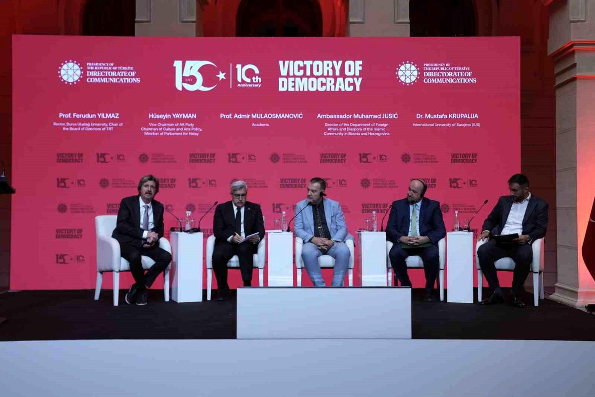 15 Temmuz\'un 10. yılı Saraybosna\'da panel ile anıldı