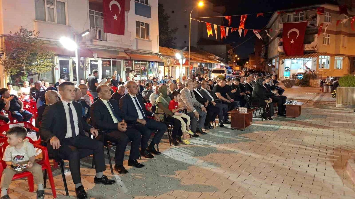 Hisarcık\'ta 15 Temmuz Şehitleri Anma Programı