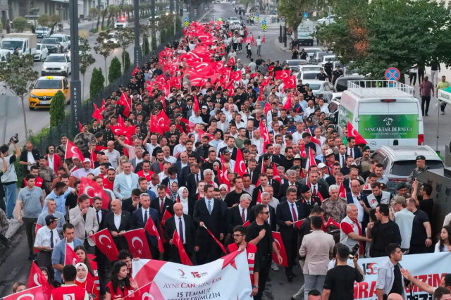 Kahramanmaraş'ta 15 Temmuz'un 10. yılında anma programı düzenlendi