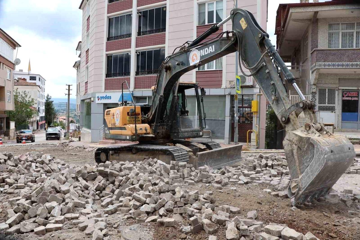 Kavak\'ta ulaşımı rahatlatacak çalışma başladı