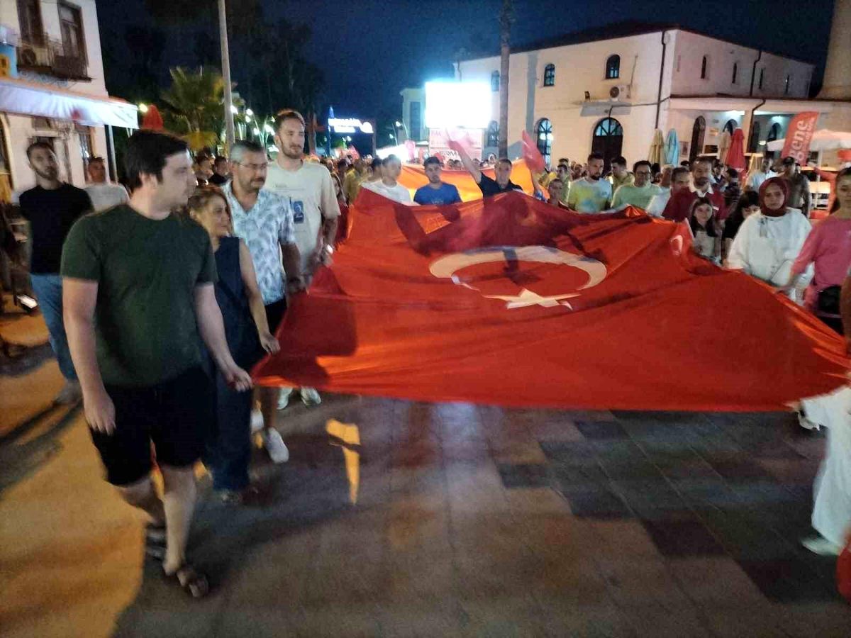 Köyceğiz\'de 15 Temmuz etkinlikleri
