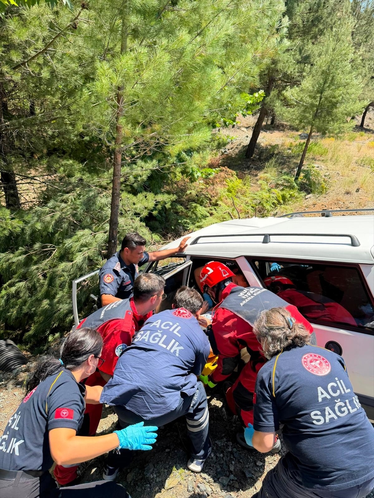 Menteşe\'de Trafik Kazası: 2 Yaralı