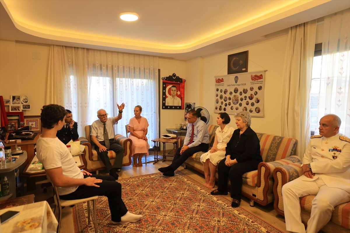 Vali Akbıyık\'tan Marmaris\'te şehit aileleri ve gazilere ziyaret