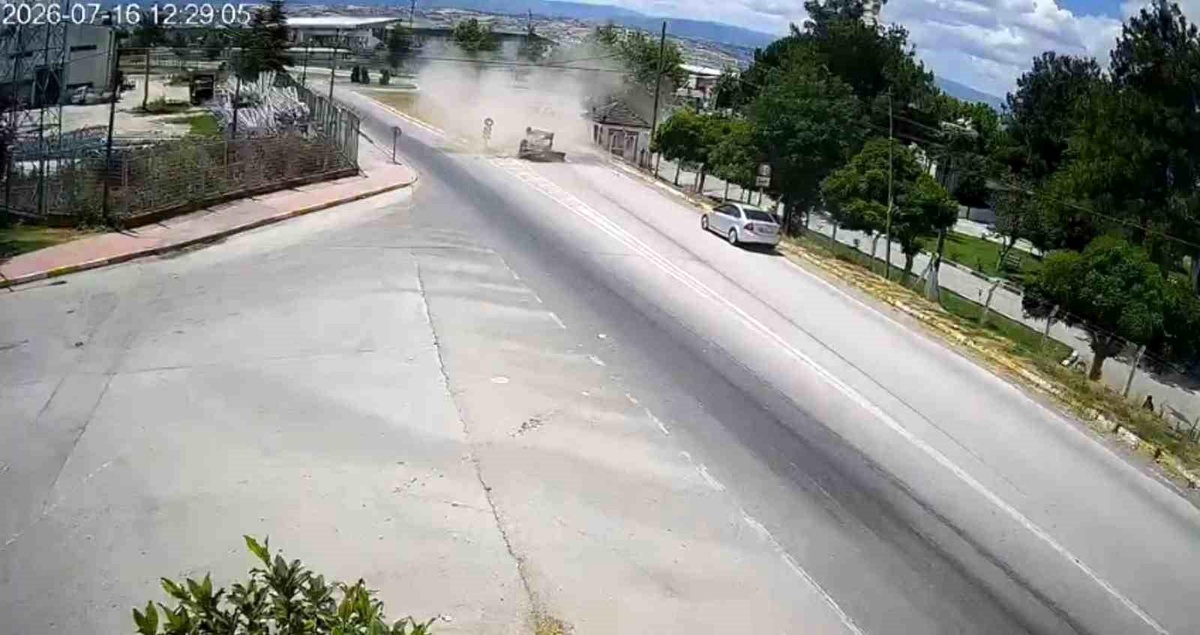 Tokat\'ta Otomobil Takla Attı, Sürücü Yaralandı
