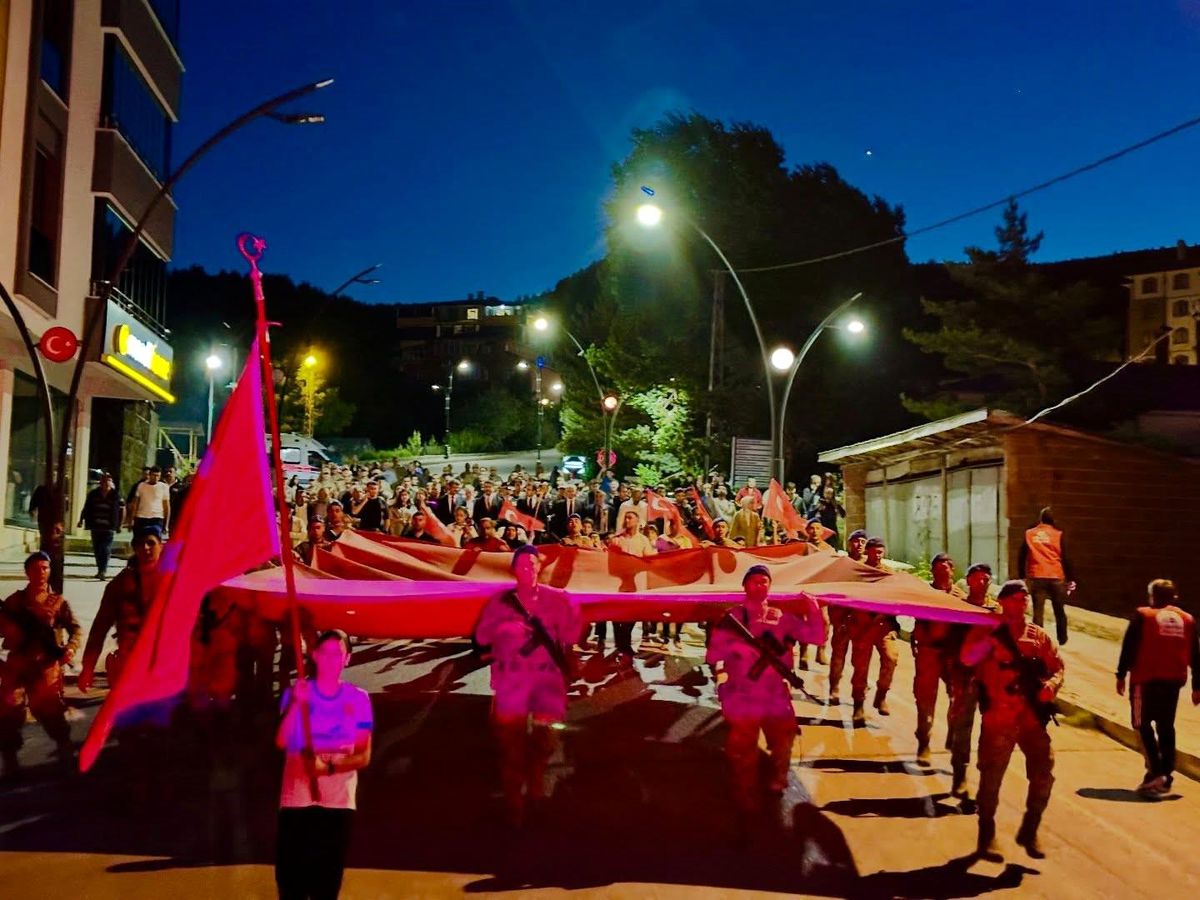 Refahiye\'de 15 Temmuz anma programı