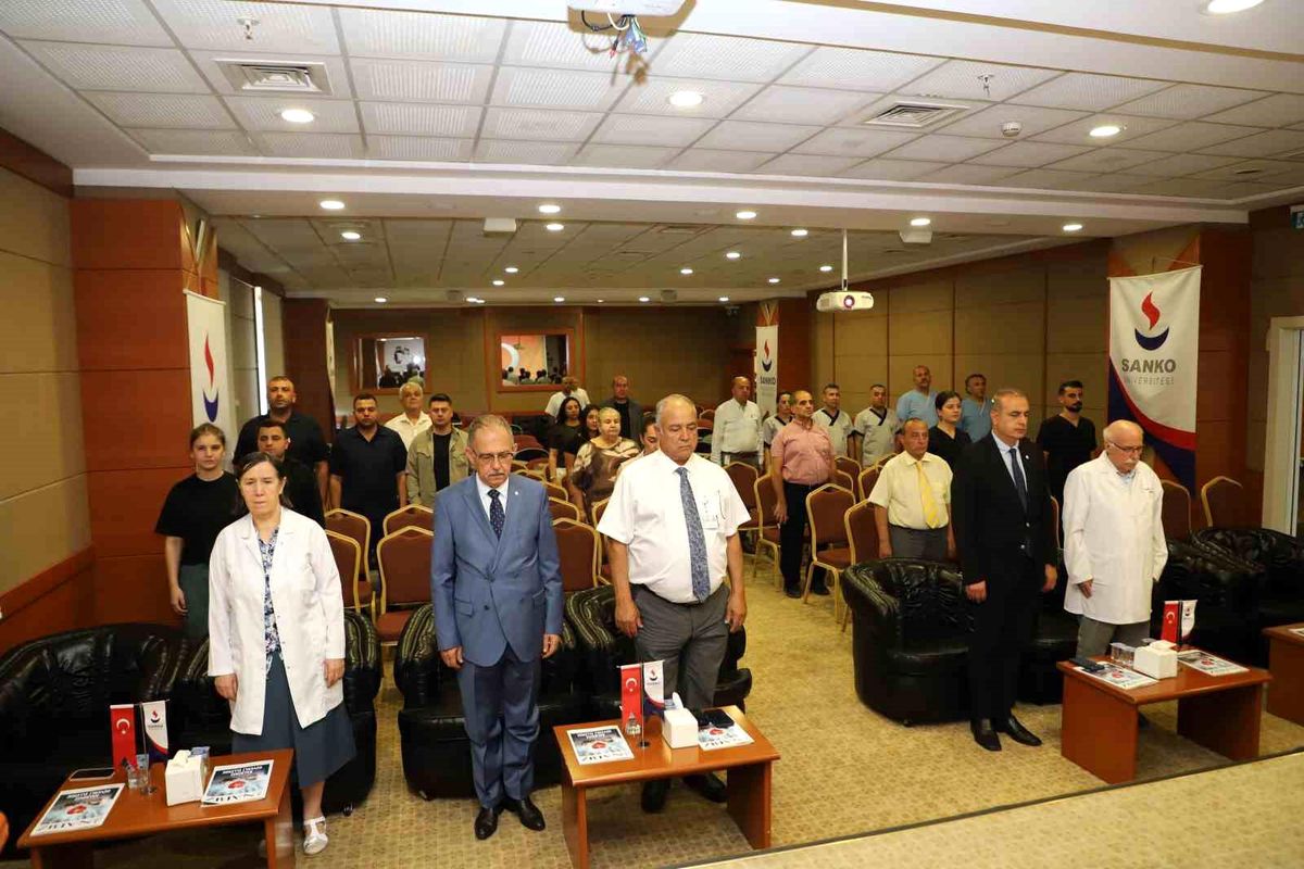 SANKO Üniversitesi\'nde 15 Temmuz Anma Programı: \'İrade Bizim, Zafer Bizim\'