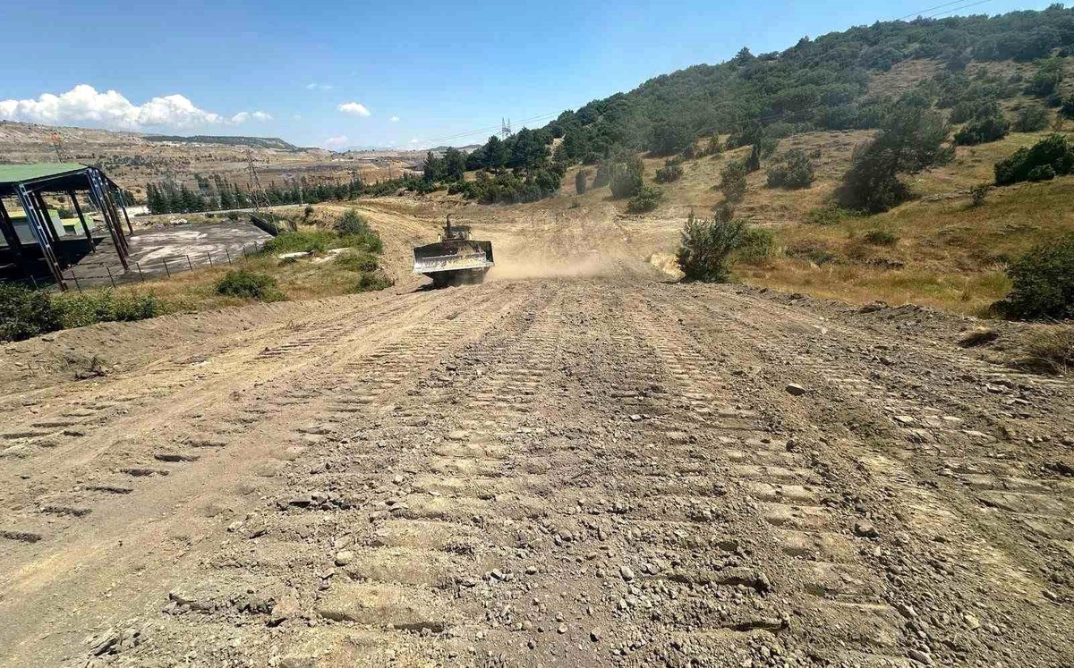 Tavşanlı\'da Orman Yangınlarına Karşı Güvenlik Şeridi