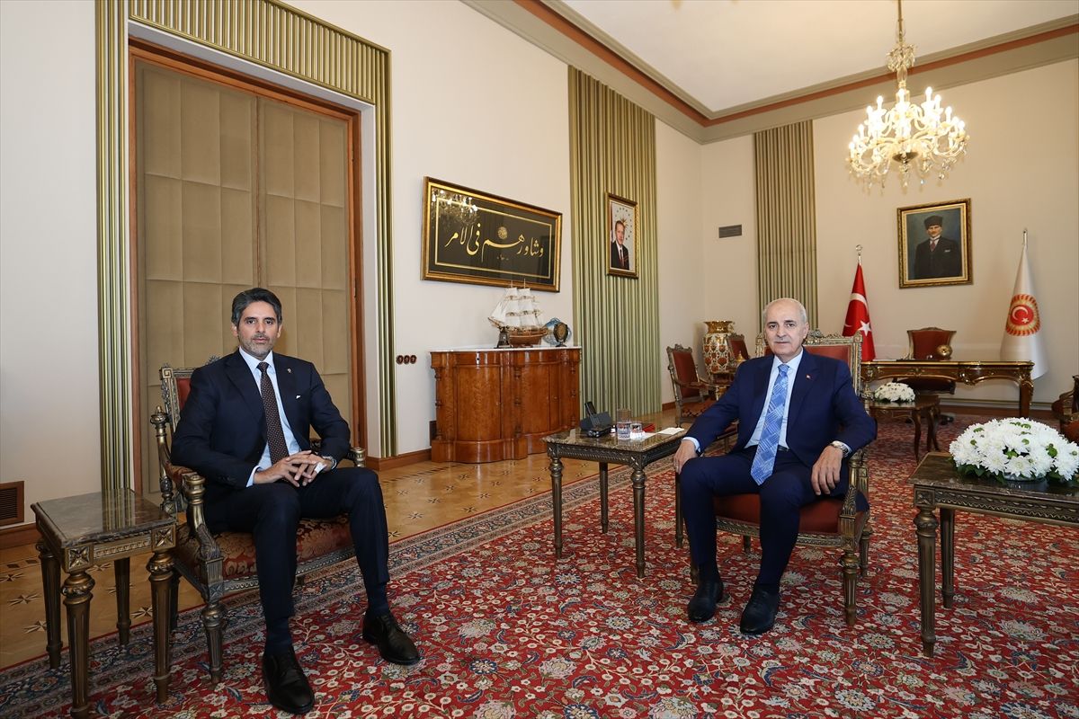 Kurtulmuş, Katar Büyükelçisi ile Görüştü