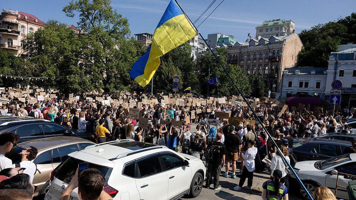 Ukrayna\'da Fedorov Protesto Ediliyor