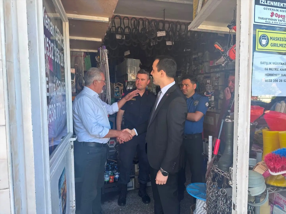 Kaymakam Avcı Esnafı Ziyaret Etti