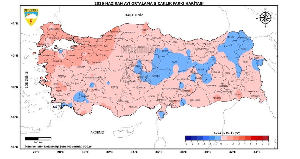 2026 Haziran En Sıcak 11. Ay Oldu