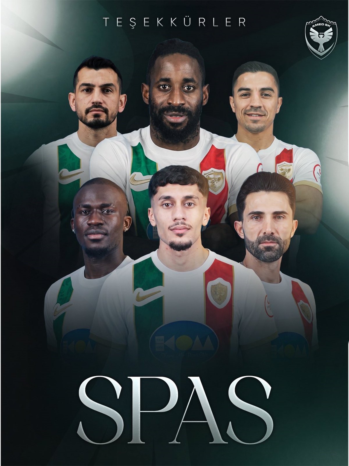 Amedspor, 11 Futbolcuyla Yolları Ayırdı
