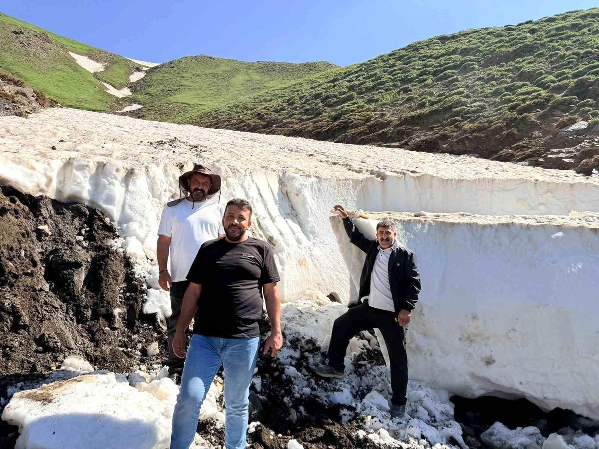 Bahçesaray\'da Yayla Yolu Açılıyor