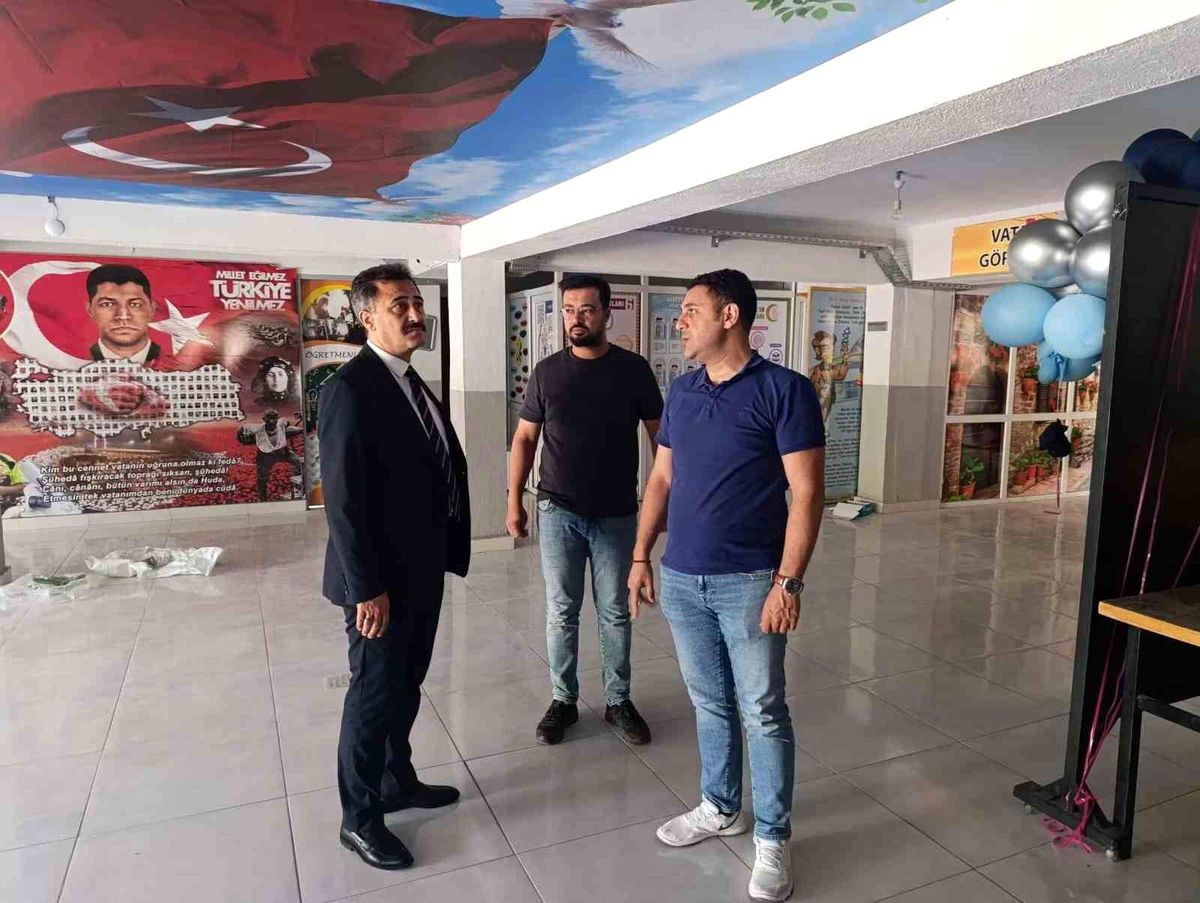 Bolvadin\'de Okul İyileştirmeleri Devam Ediyor