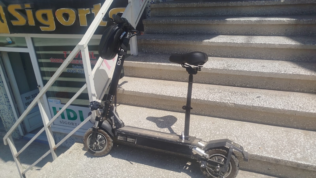 Boyabat\'ta Elektrikli Skuter Kazası