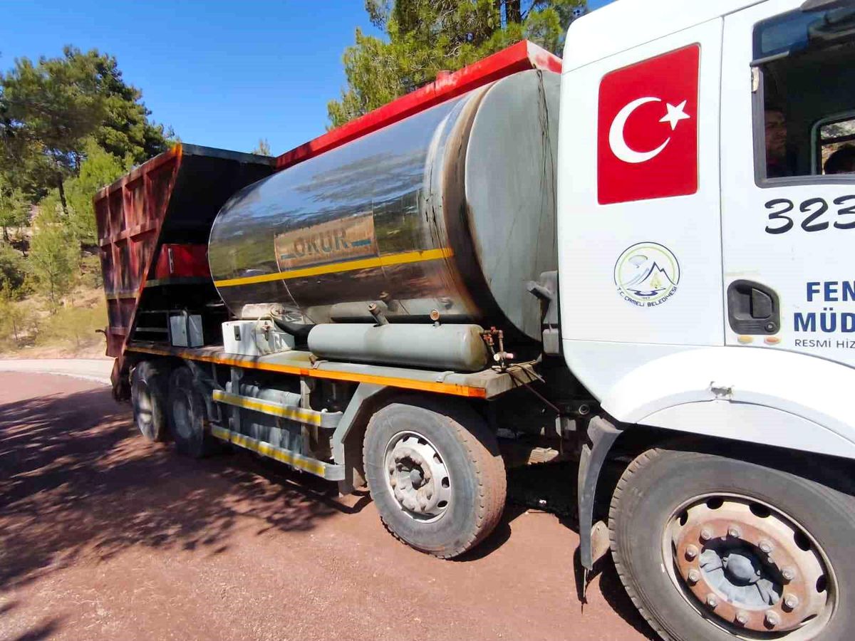Çameli\'nde 2026 asfalt sezonu Kolak Mahallesi\'nden başladı