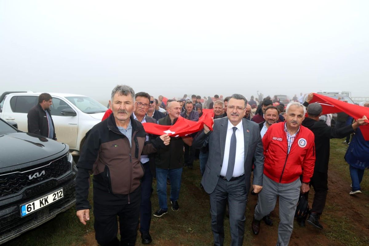 Trabzon\'da Çataltepe Şehitleri Anıldı