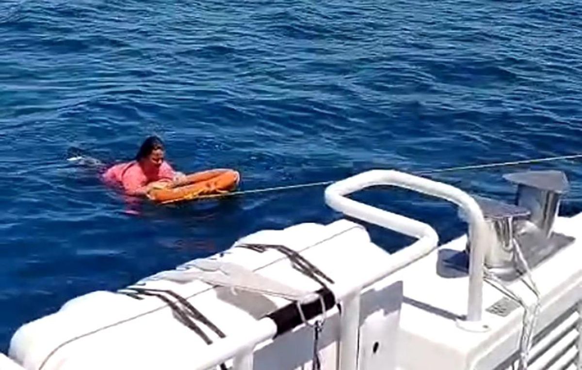 Yüzme Sırasında Kaybolan Kadın Kurtarıldı
