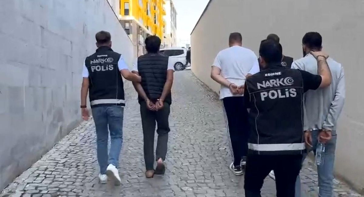 Edirne\'de uyuşturucu operasyonu: 2 tutuklama