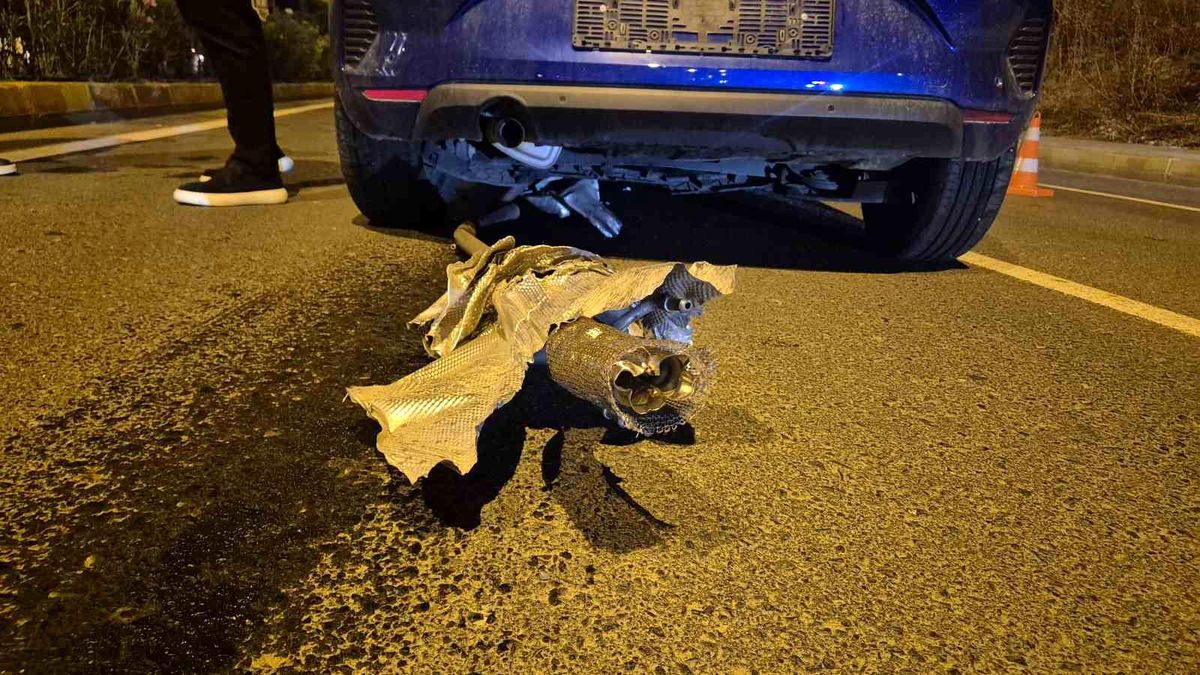 Tekirdağ\'da Rögar Kapağı Kazaya Sebep Oldu