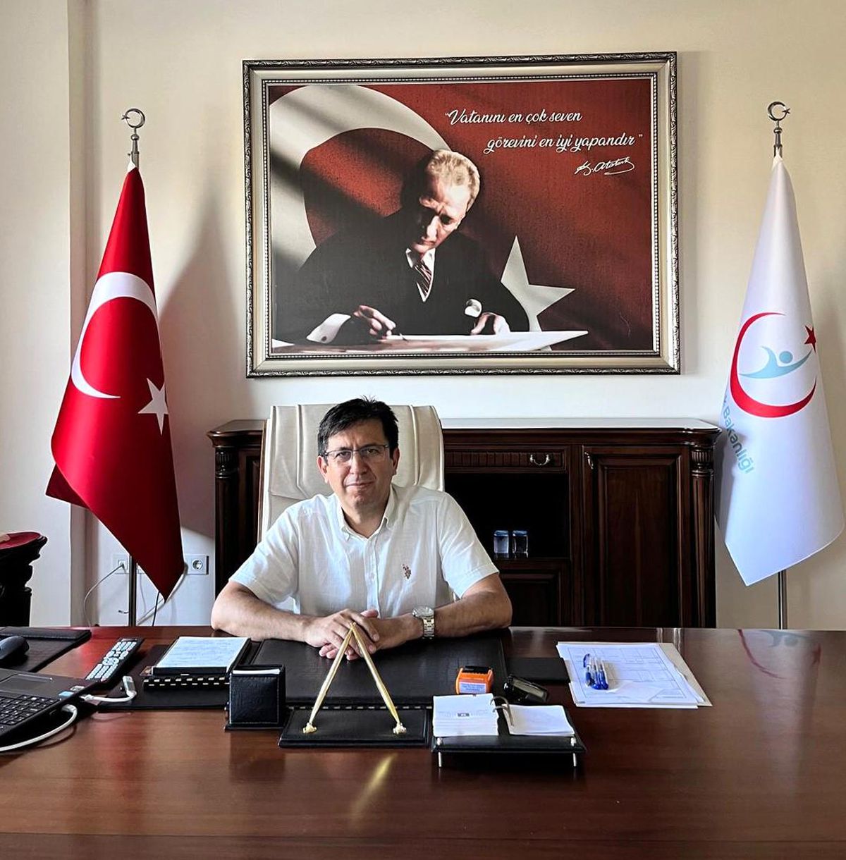 Op. Dr. Ali Gök Gazipaşa Hastanesi Başhekimi Oldu