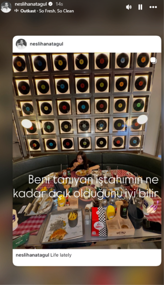 Neslihan Atagül'den samimi tatil paylaşımları: Beni tanıyan iştahımı bilir