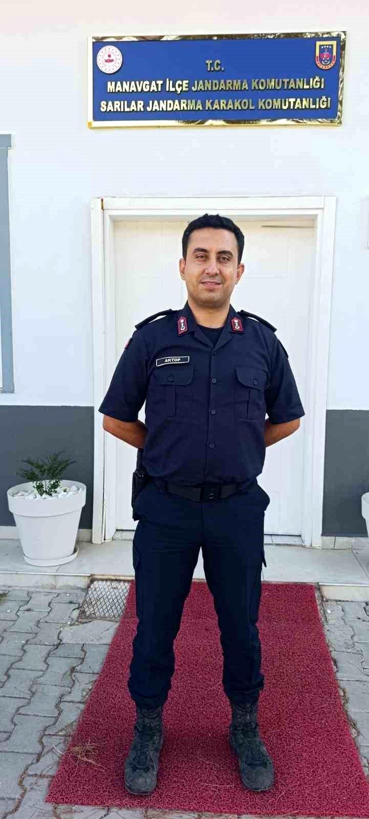 Manavgat\'a Yeni Jandarma Teğmen Atandı