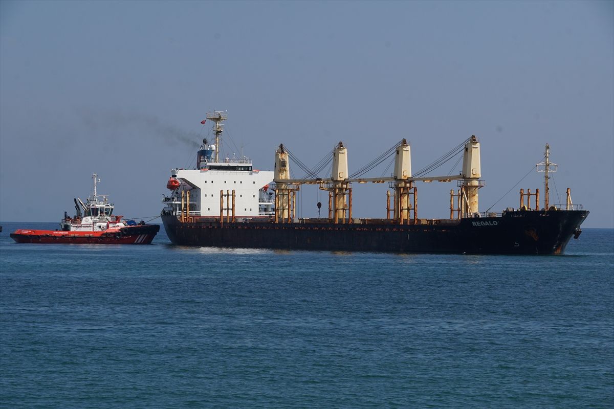 Tekirdağ’da Karaya Oturan Gemi Kurtarıldı